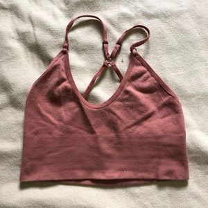 Urban Outfitters Dusty pink bralette XS/S